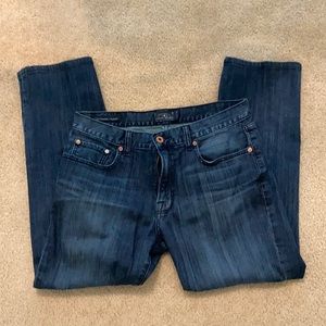 Lucky Brand Stonewashed 221 Straight Fit Jeans